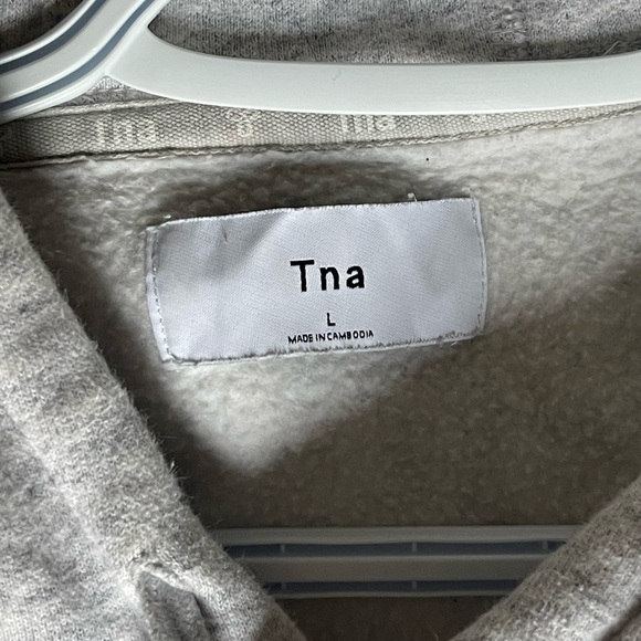 TNA grey & purple hoodie - Picture 5 of 5